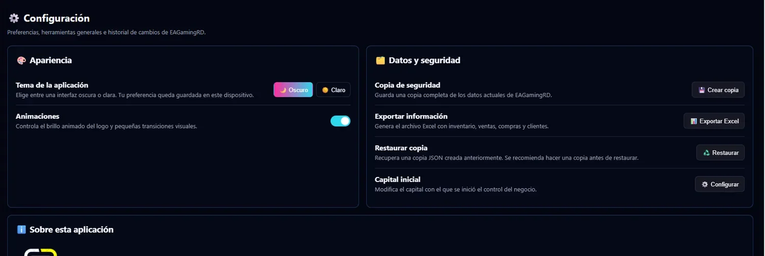 Configuración de EA Gaming